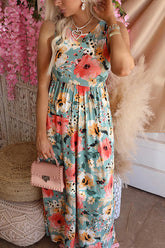 Was für ein schönes Leben: Maxikleid mit Blumenmuster